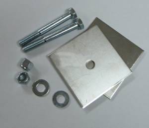 Kit de quincaillerie pour poteau en U