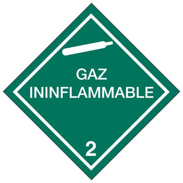 Placards : GAZ INNINFLAMMABLE