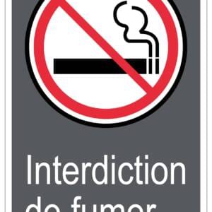 Panneaux NORME  CSA : Interdiction de fumer