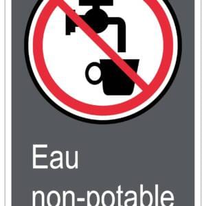 Panneaux NORME  CSA : Eau non-potable