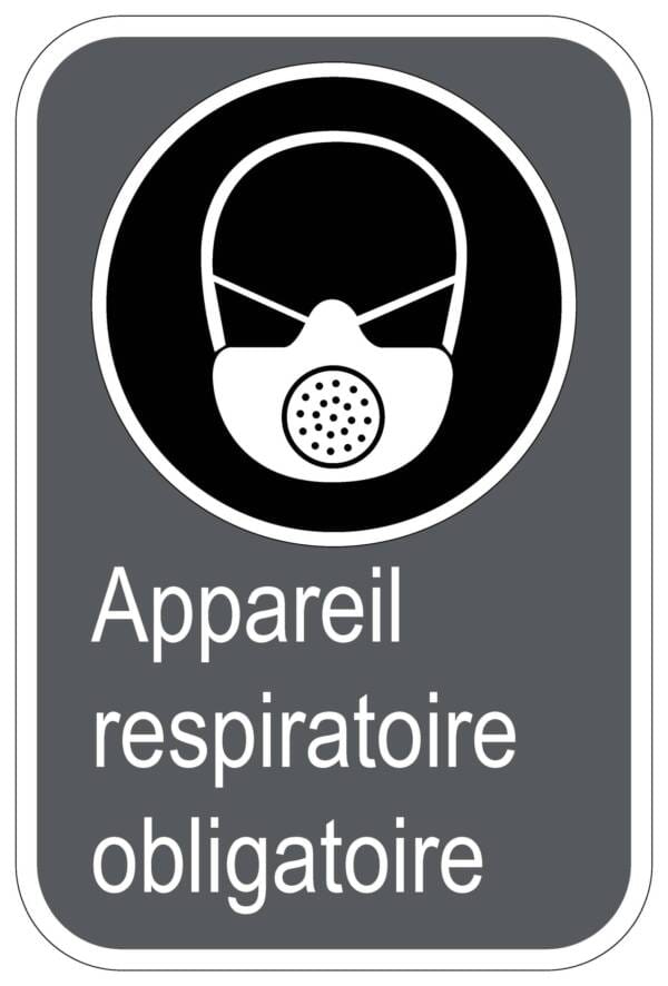 Panneaux NORME  CSA : Appareil respiratoire obligatoire