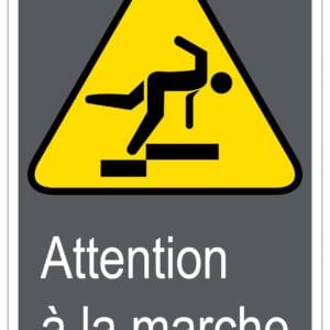 Panneaux NORME  CSA : Attention à la marche