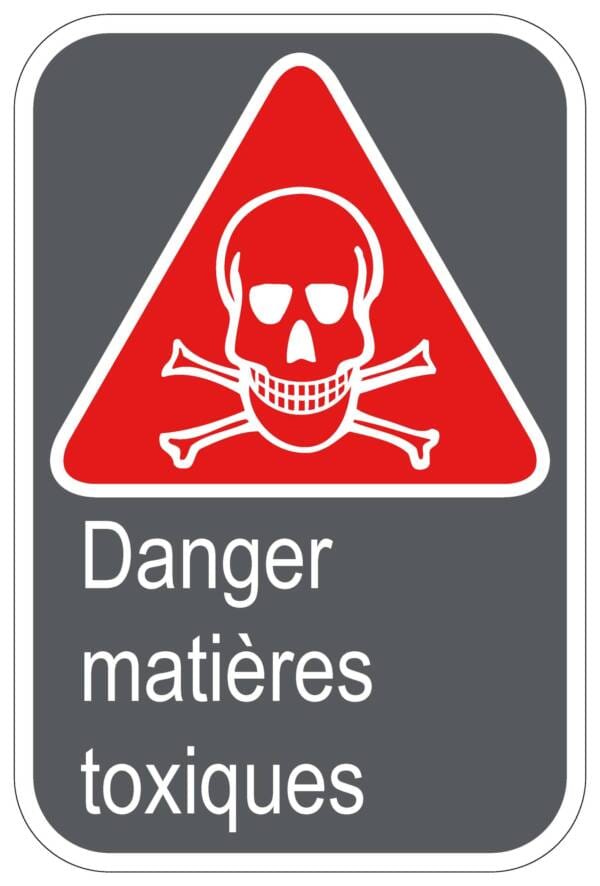 Panneaux NORME  CSA : Danger matières toxiques