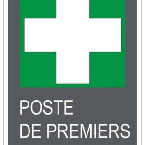 Panneaux NORME CSA : Poste de premiers secours