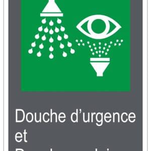 Panneaux NORME CSA : Douche d'urgence et douche oculaire