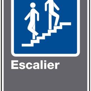 Panneaux NORME CSA : Escalier