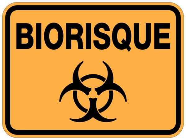 Panneaux NORME OSHA : Biorisque