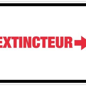 Panneaux NORME OSHA : Extincteur