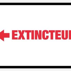 Panneaux NORME OSHA : Extincteur