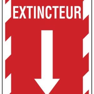 Panneaux NORME OSHA : Extincteur