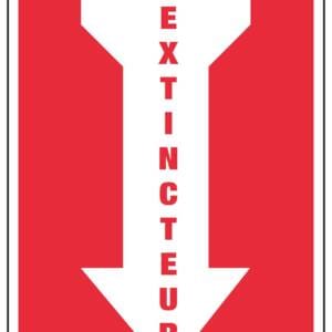 Panneaux NORME OSHA : Extincteur