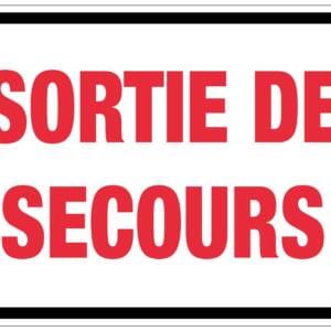 Panneaux NORME OSHA : Sortie de secours