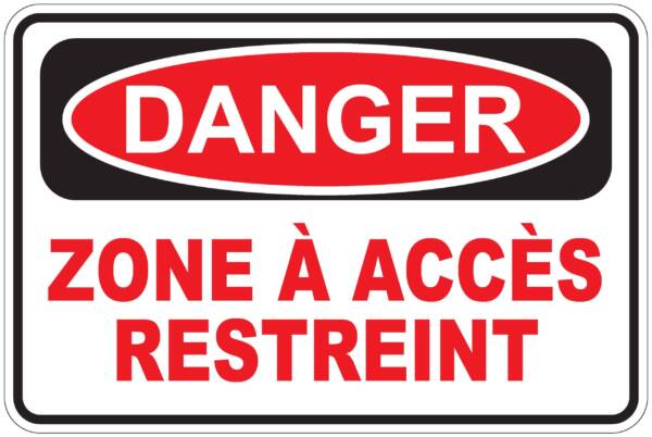 <a href="https://www.signel.ca/en/produit/panneaux-norme-osha-danger-zone-a-acces-restreint/">Panneaux NORME OSHA : Danger : Zone à accès restreint</a>