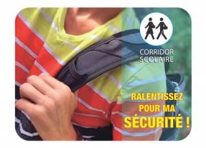 Enseigne pour corridor scolaire