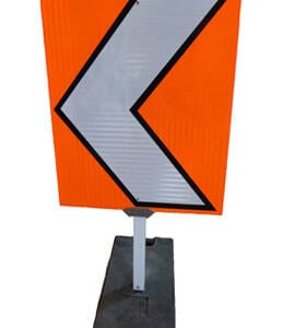 Chevrons sur coroplast type T-RV-1