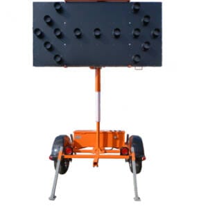 Remorque signalisation solaire