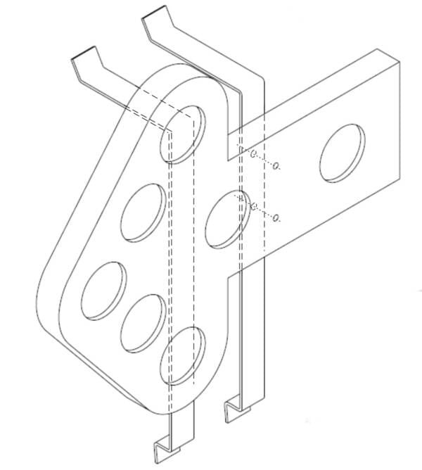 Support Fixe pour flèche séparée – Image 2