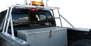 Structure ajustable pour boîte de camionnette