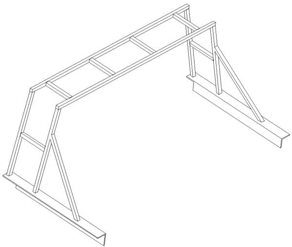Structure ajustable pour boîte de camionnette – Image 2