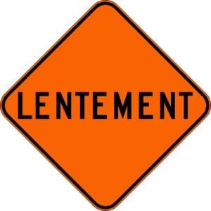Lentement Forme losange, non-normalisée T-010