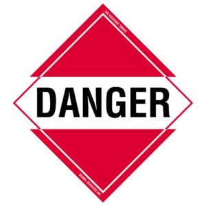 Placards : Danger