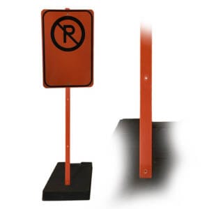 Poteau flexible plat -Système BALISMART
