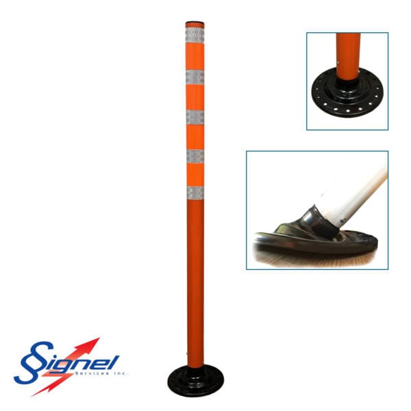 BOLLARD ROND T-RV-10 Homologué MTQ – Image 4