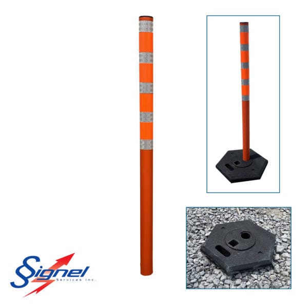 BOLLARD ROND T-RV-10 Homologué MTQ – Image 3