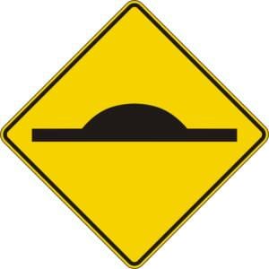 Présence d’un dos d’âne