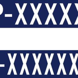 Plaquette d'identification des structures de pont