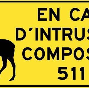 Zone clôturée rappel