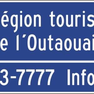 Entrée de région touristique (Panneau)