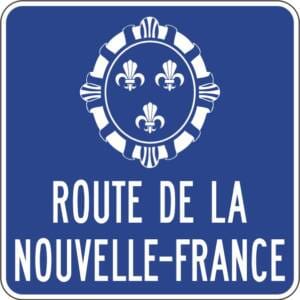 Acheminement vers la route ou le circuit touristique :
ROUTE DE LA NOUVELLE-France