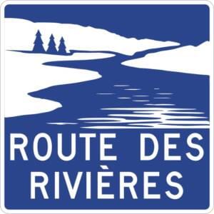 Acheminement vers la route ou le circuit touristique :
ROUTE DES RIVIÈRES