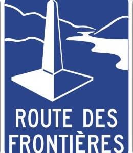 Jalonnement le long de la route ou du circuit touristique:
ROUTE DES FRONTIÈRES