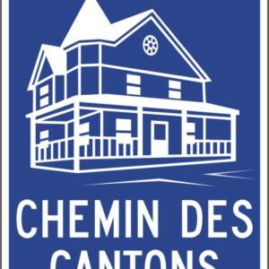 Jalonnement le long de la route ou du circuit touristique:
Chemin des cantons