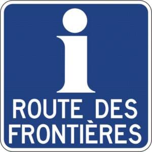 Bornes d’information de route ou de circuit touristique