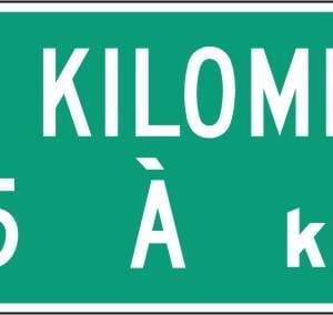 Repère kilométrique
