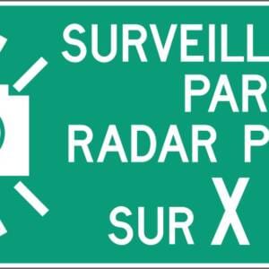 Surveillance par radar photo sur X km