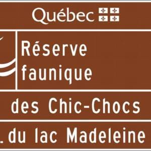 Acheminement sectoriel de réserve faunique - 1 secteur
