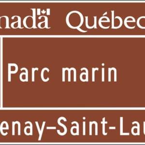 Acheminement d'un parc marin - direction, distance et identification