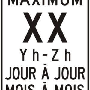 MAXIMUM XX (horaire, jours, mois)