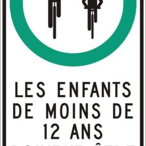 Obligation de circuler avec un adulte