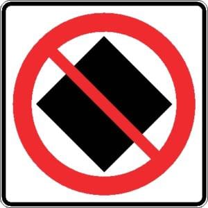 Accès interdit aux transporteurs de matières dangereuses