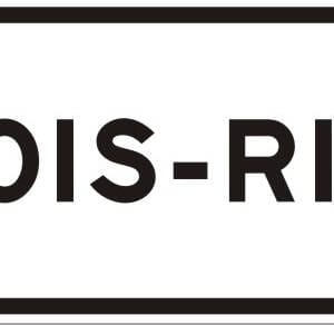 Panonceau municipalité ou arrondissement