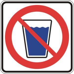 Eau non potable (parc routier)