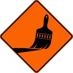 Travaux de marquage T-160-1
