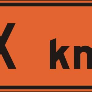 Panonceau X km T-245-P-3