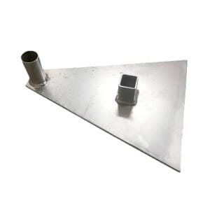 BASE de stabilisation pour barrière temporaire d'accès piétonnier - BTAP