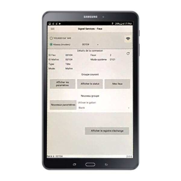 Tablette CGETAB – Contrôleur à écran tactile